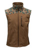 Hooey® Men's Brown/Camo Jackson Softshell Vest