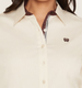 Cinch® Ladies' L/S Cream/White Striped Button Shirt