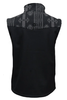 Cinch® Men's Black/Grey Aztec Jackson Softshell Vest