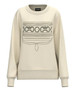 Hooey® Ladies' L/S Cream Boot Stitched Stallion Sweatshirt