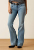 Ariat® Ladies' MR Saige Slim Trouser Jeans in Coronado