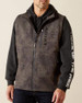 Ariat® Men's Phantom Grey Patriot Flag Softshell Vest