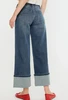 KanCan® Ladies' Beck Patch Pocket MR Wide Leg Jeans