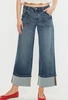 KanCan® Ladies' Beck Patch Pocket MR Wide Leg Jeans