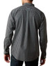 Ariat® Men's L/S Black Small Plaid WF Barbary Classic Fit Button Shirt