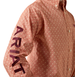 Ariat® Boys' L/S Ketchup Geo/Fudge Team Dixon Classic Fit Button Shirt