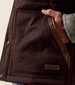 Ariat® Men's Mole Brown Western Quilted Vest