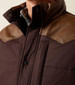 Ariat® Men's Mole Brown Western Quilted Vest