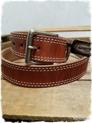 ●DOFFJASON● Western Stitch Hard Leather Belt DJ23FWCBT003B MUSINSA | DOFFJASON Western stitch hard leather belt