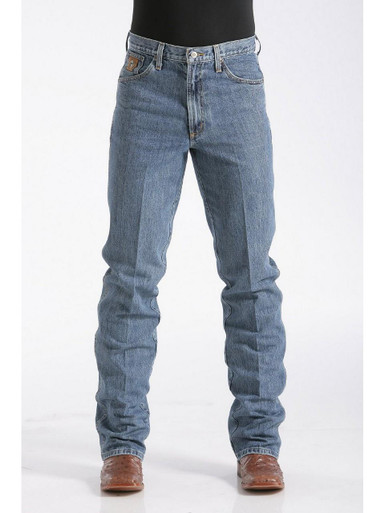【COLOR iN ID】Bronze Thistle Denim CinchÂ® Men's Bronze Label Medium Stonewash Jeans