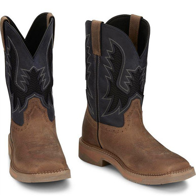 Justin® Men's Bolt Tan/Navy 11