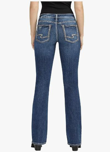 【LOW CLASSIC】 SLIM BOOT-CUT JEANS / 追跡付 Silver Jeans® Ladies' Tuesday Low Rise Slim Bootcut Jeans