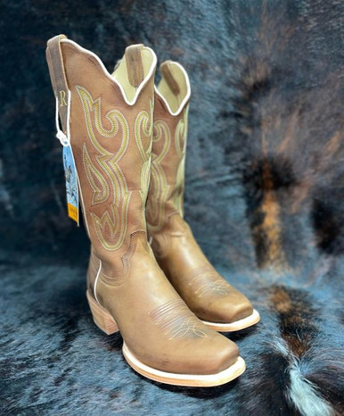 YELLO ブラウンブーツSOIL SHORT BOOTS CAMEL YELLO / SOIL PLATFORM SHORT BOOTS