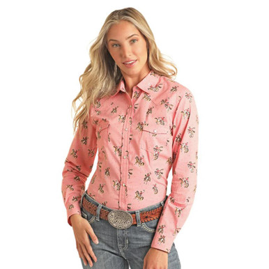 トップス UNUSED rose pattern shirts UNUSED] Rose Pattern Short-Sleeve Shirt – MaW SAPPORO
