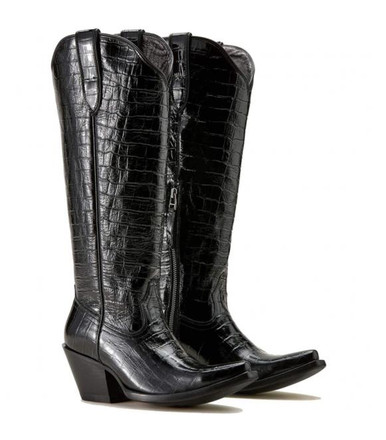 ariat-ladies-black-luxe-caviar