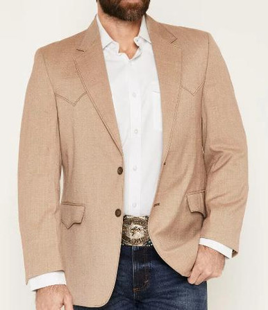 Circle S® Men's Lubbock Western Sport Coat in Clydesdale/Tan