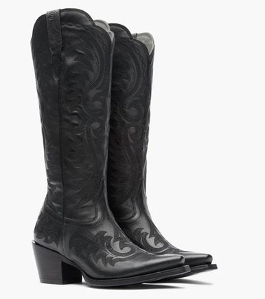 durango-ladies-polished-black-