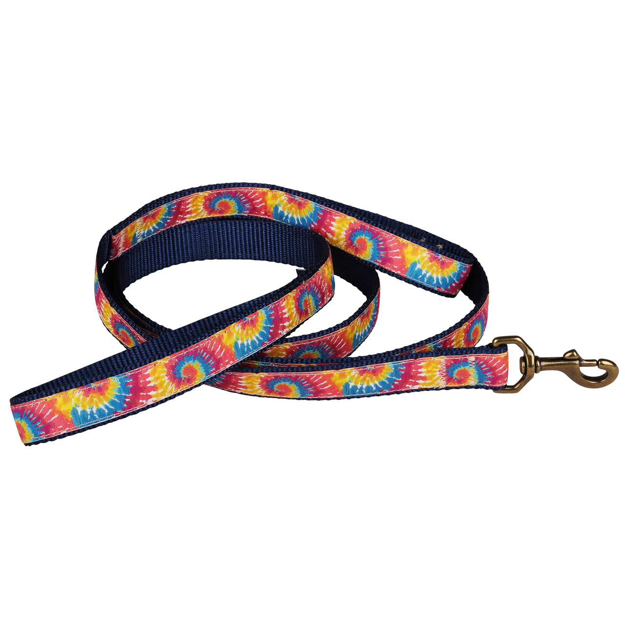 Pirate Flags Dog Leash  1.25 Inch by Belted Cow Company. Made in