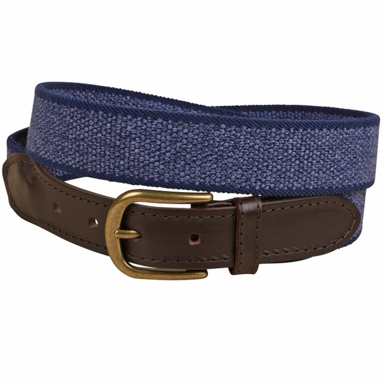 Leather stretch shop belt