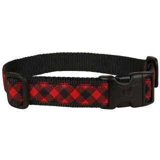 Red buffalo hot sale plaid dog collar