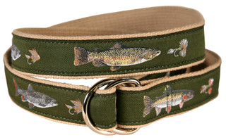 Pacific North west Rainbow Trout Buckle