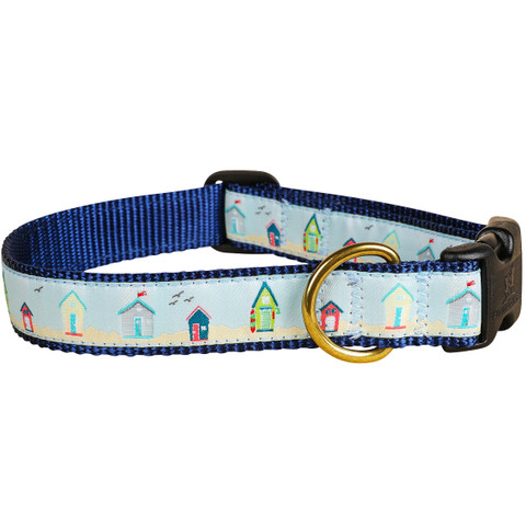 Pink and Blue Anchors Collar - Beach & Dog Co.