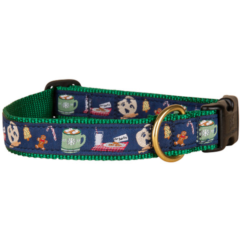 Gone Fishing Design Custom Deluxe Dog Collar