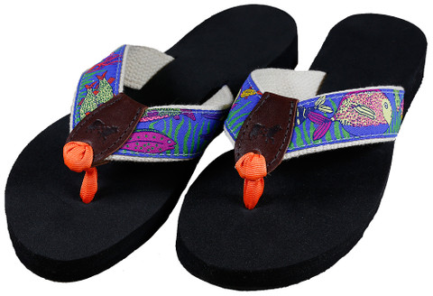 Cow Hole Flip Flops - Teezalo