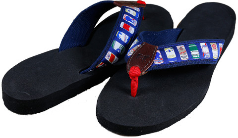 Cow Hole Flip Flops - Teezalo