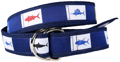 Fish Flags D-Ring Belt