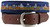 Bar Flies leather tab belt