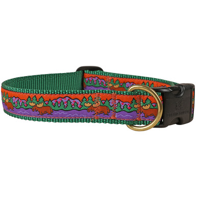 Chili Pepper Cactus Dog Collar  1 Inch by Belted Cow Company. Maine In  Maine