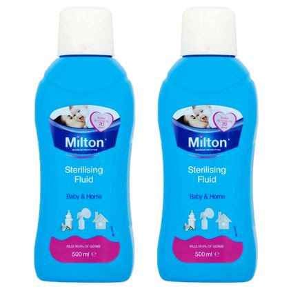 Milton Sterilising Fluid 500ml x 2
