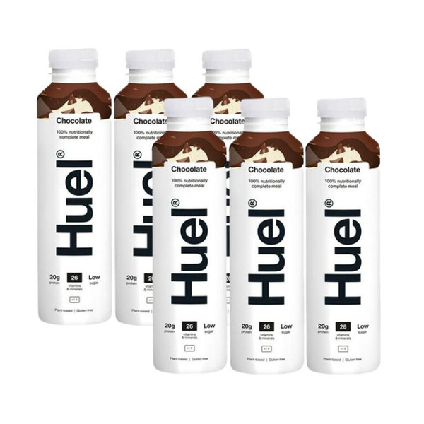 Huel Ready To Drink Complete Meal Chocolate Flavour 500ml x 6