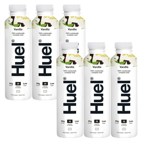 Huel Ready To Drink Complete Meal Vanilla Flavour 500ml x 6