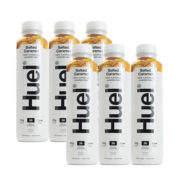Huel Ready To Drink Complete Meal Salted Caramel Flavour 500ml x 6