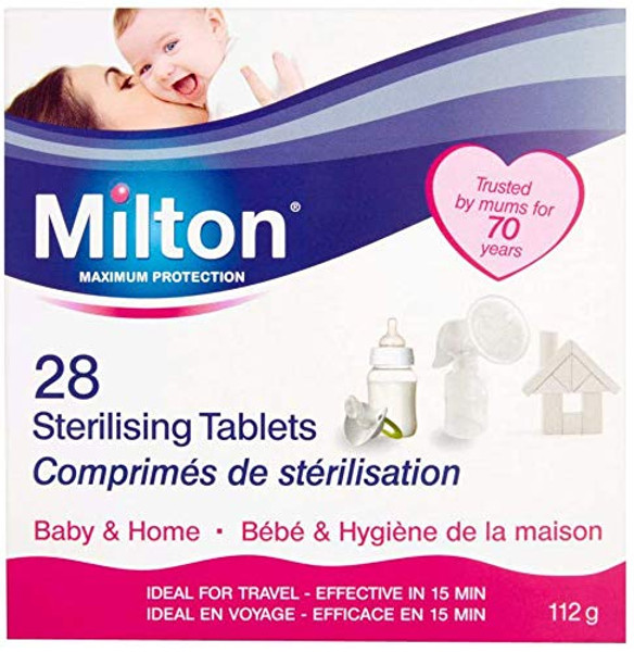 Milton Sterilising Tablets 28 pack x 2