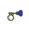 Wire Hose Clips Id 9mm (3/8th) - Blue Image