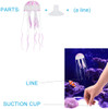 SuperFish Fluorescent Starry Jelly Fish Lge Blue