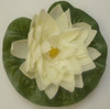 Bermuda Decorative Floating Lily - White x 1