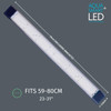  Interpet Aqua Smart LED Light Unit 59-80cm - dimensions