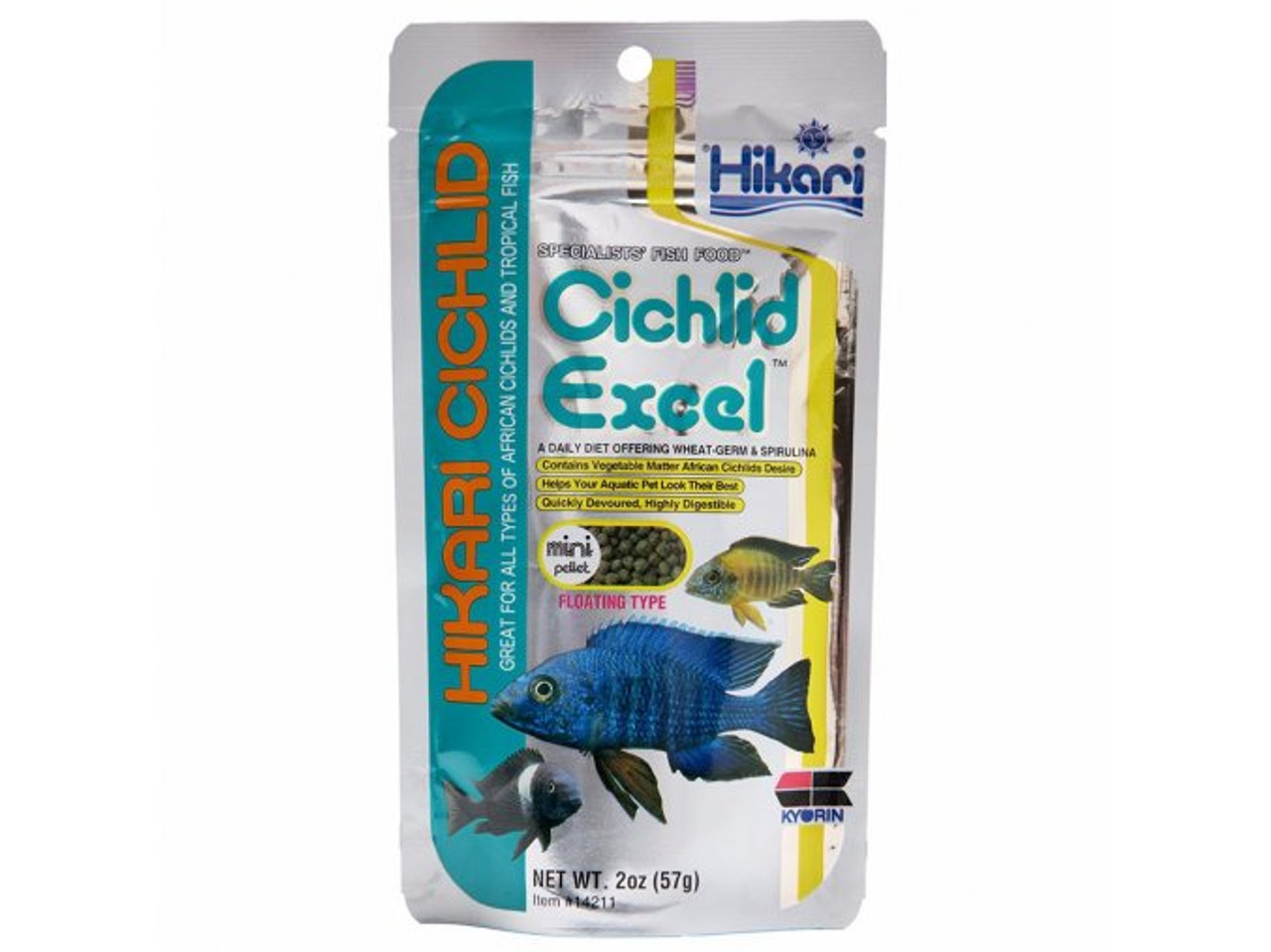 Hikari Cichlid Excel Mini Pellet 57g