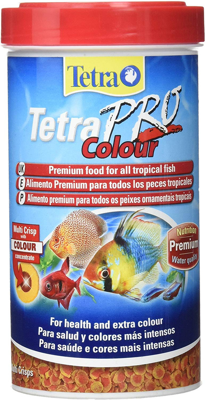 Tetra Pro Colour 55g 250ml Tropical Aquarium Fish Food - Kettering Koi