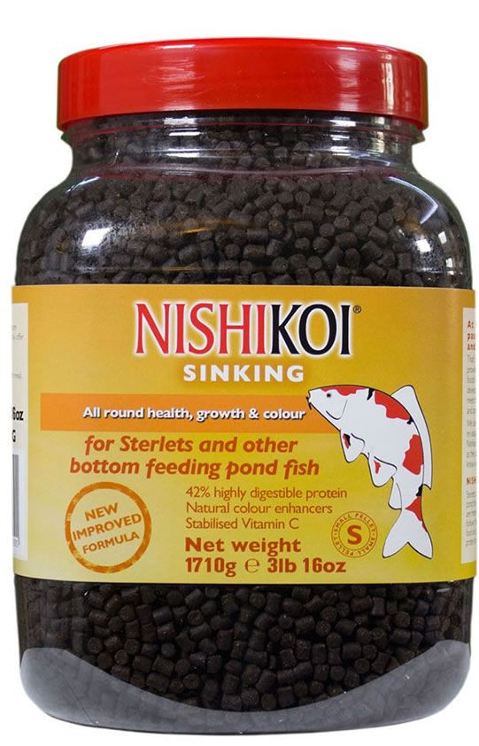 sinking pond pellets