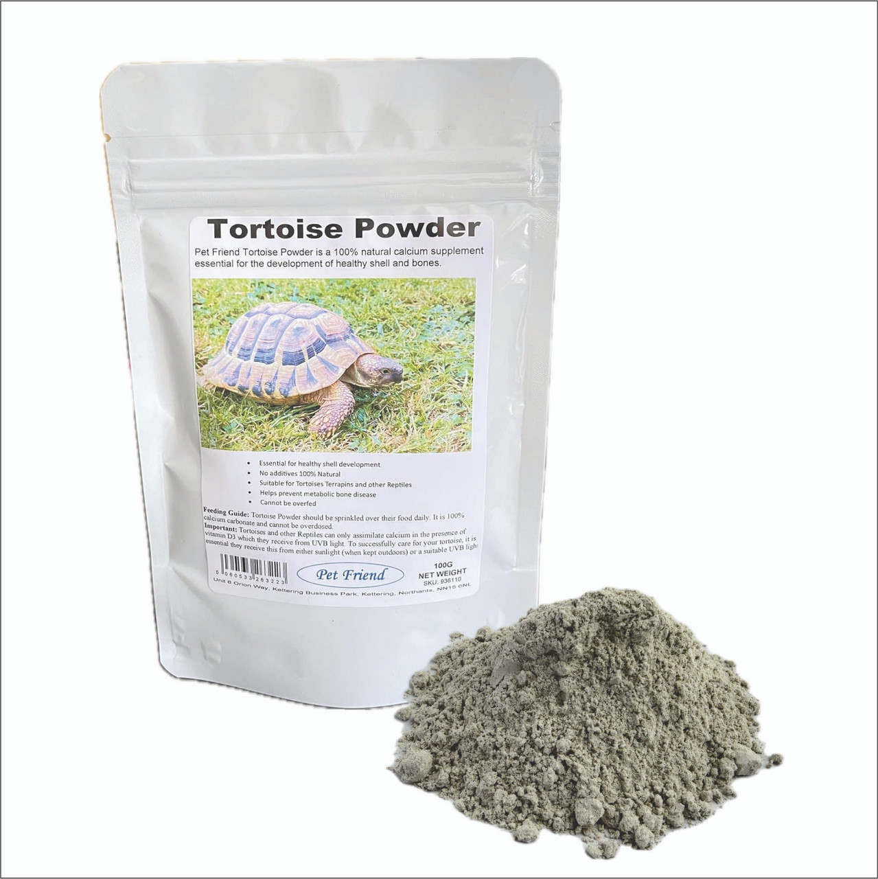 Pet Friend Tortoise Calcium Powder 1kg
