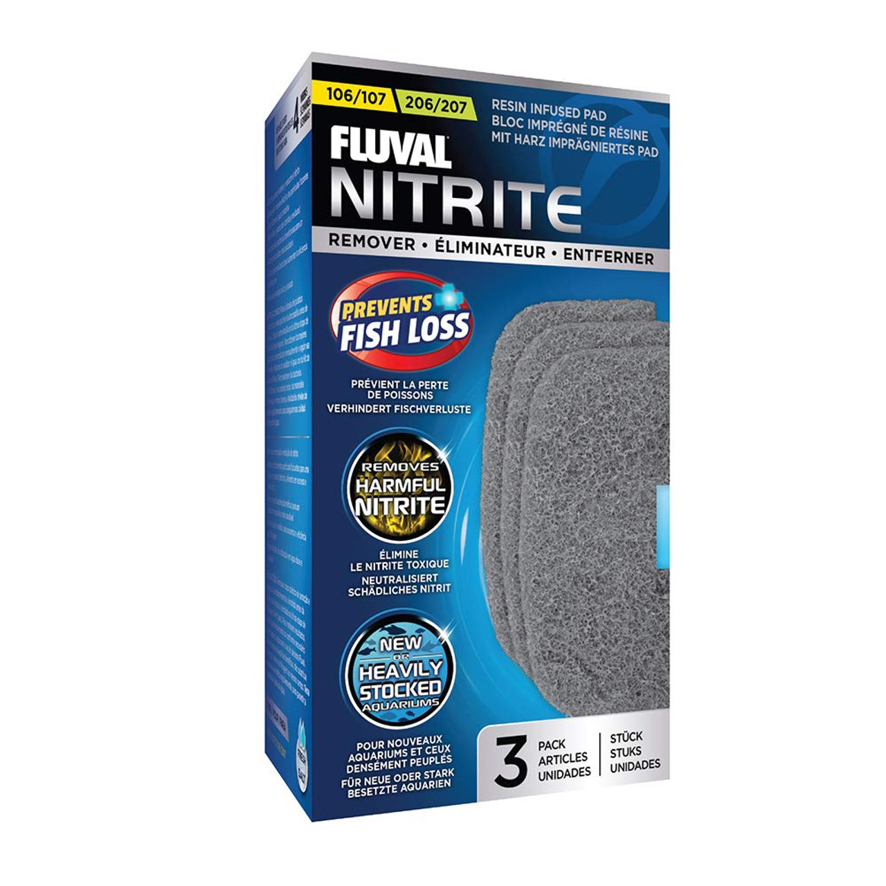 Fluval Nitrite Remover Pad 107/207 - A263