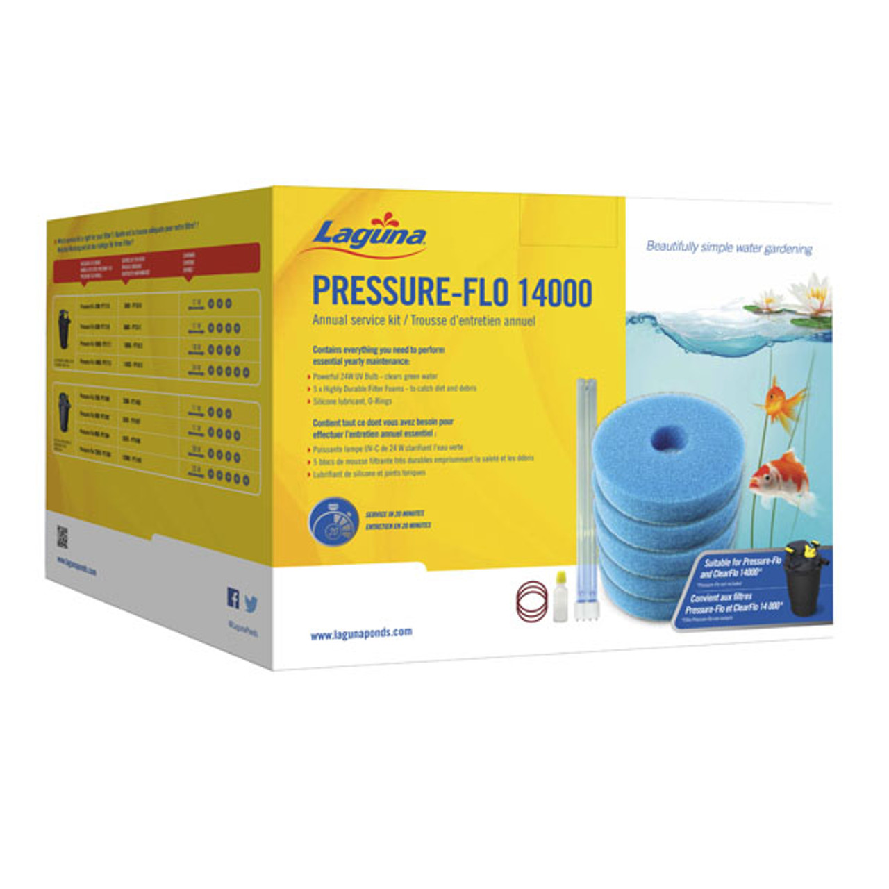 Laguna Pressure Flow 14000 Service Kit - PT1613