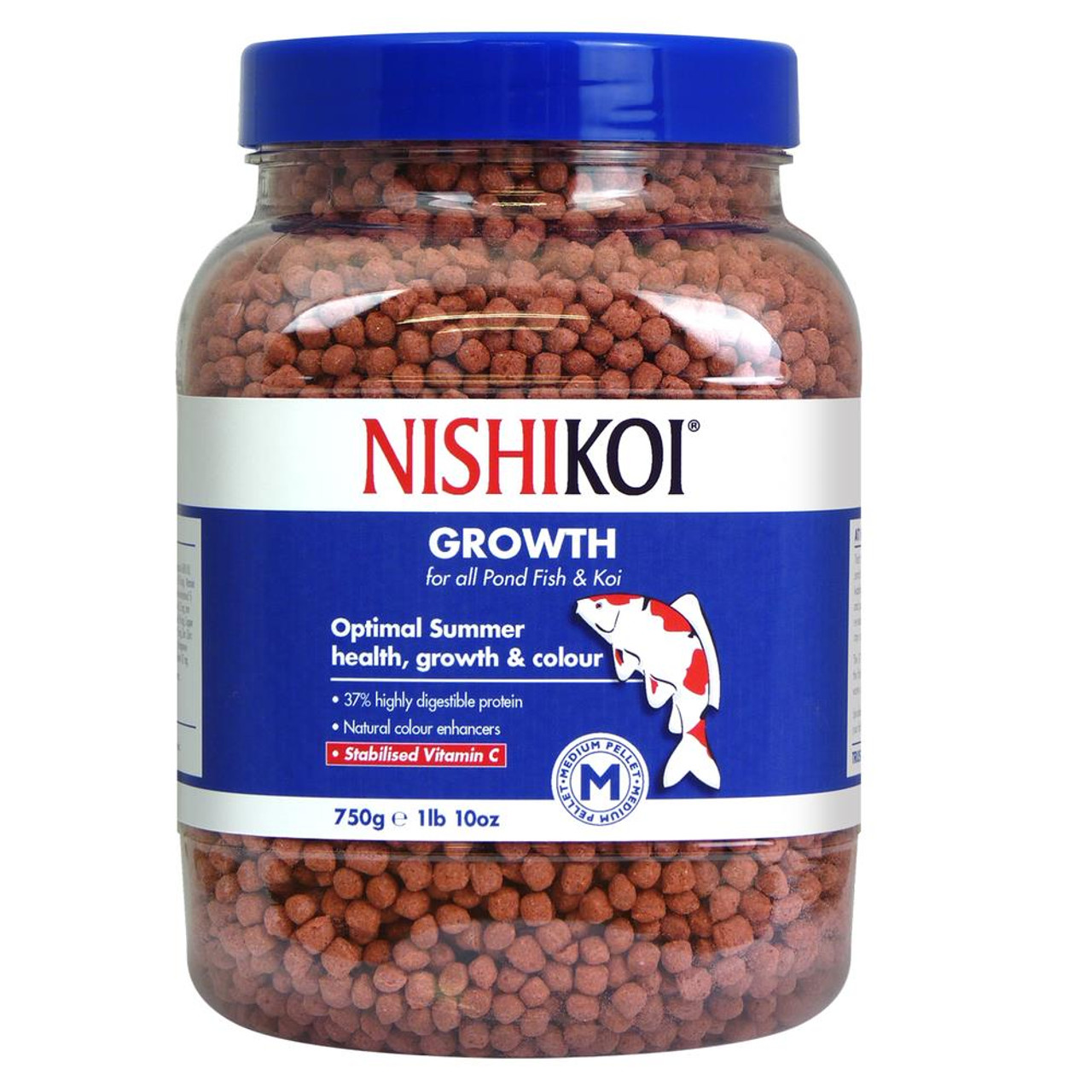 Nishikoi Growth 750G Small Pellet - 023G