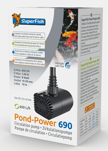 Superfish Pond-Power Feature Pump 690 