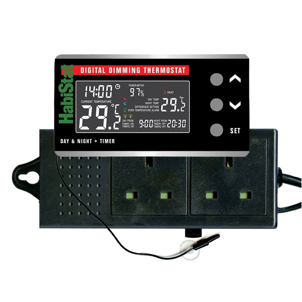 Habistat Digital Temperature Thermostat & Timer - HTDD T001002